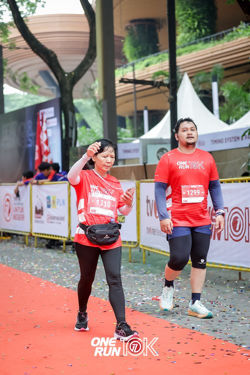 Race photo from ONE RUN 10K 2025