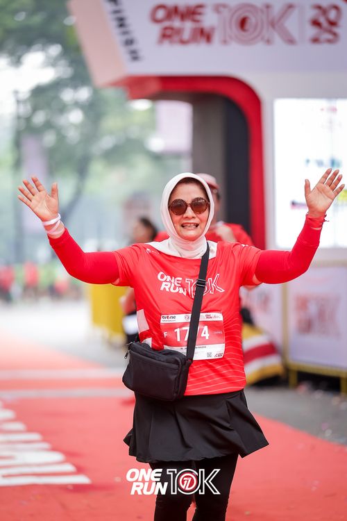 Race photo from ONE RUN 10K 2025