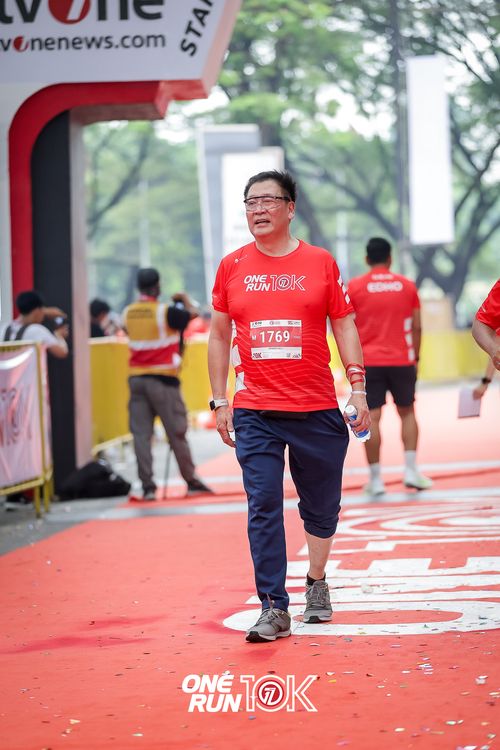 Race photo from ONE RUN 10K 2025