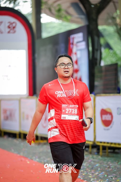 Race photo from ONE RUN 10K 2025