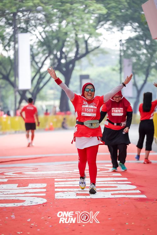 Race photo from ONE RUN 10K 2025
