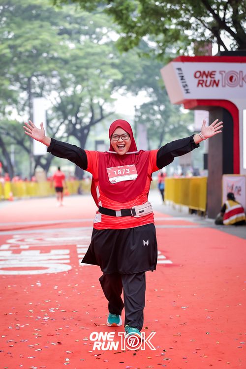 Race photo from ONE RUN 10K 2025