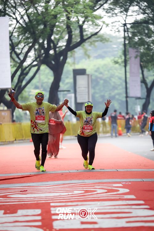 Race photo from ONE RUN 10K 2025