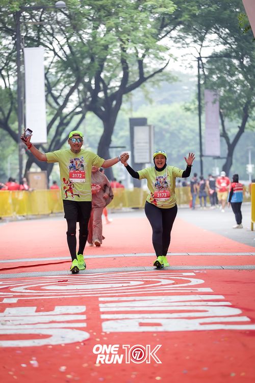 Race photo from ONE RUN 10K 2025