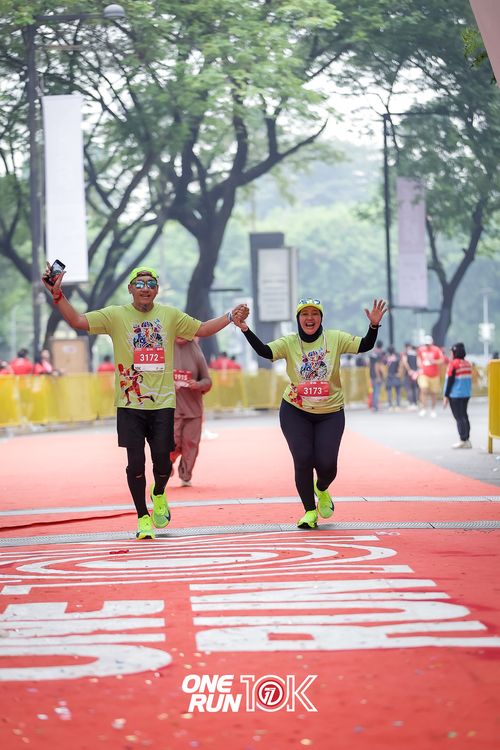 Race photo from ONE RUN 10K 2025