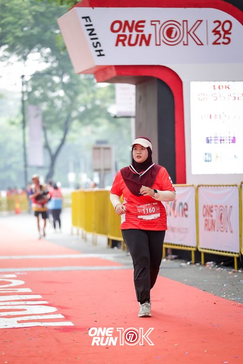 Race photo from ONE RUN 10K 2025
