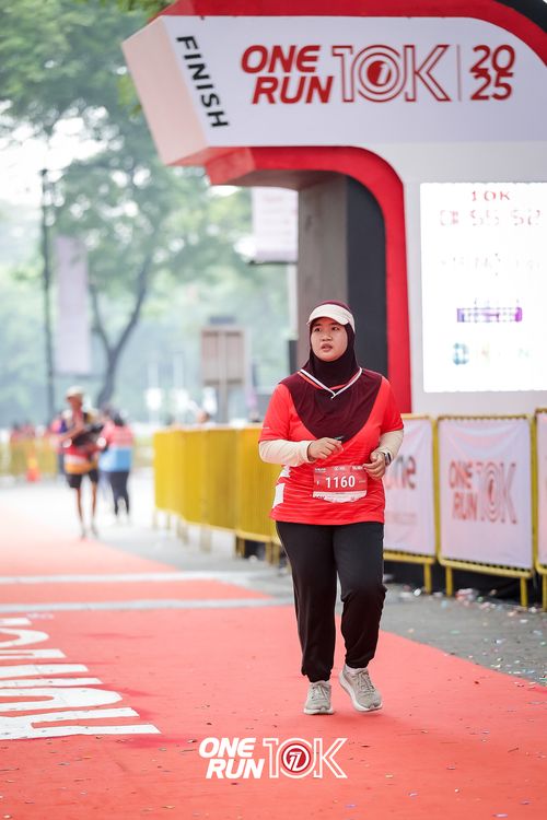 Race photo from ONE RUN 10K 2025