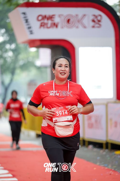 Race photo from ONE RUN 10K 2025
