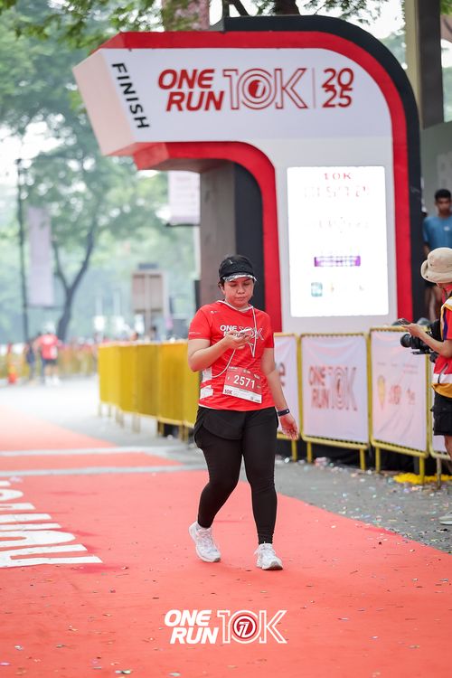 Race photo from ONE RUN 10K 2025