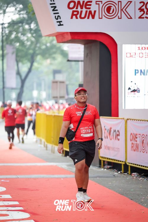 Race photo from ONE RUN 10K 2025
