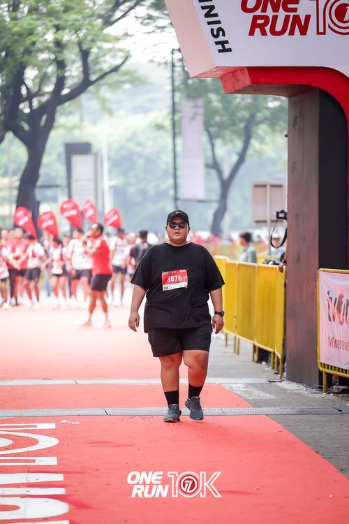 Race photo from ONE RUN 10K 2025