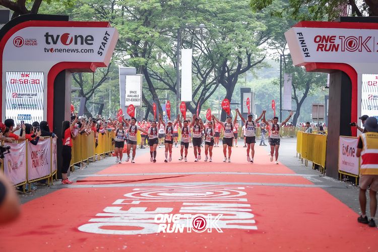 Race photo from ONE RUN 10K 2025