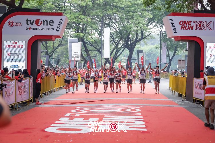 Race photo from ONE RUN 10K 2025