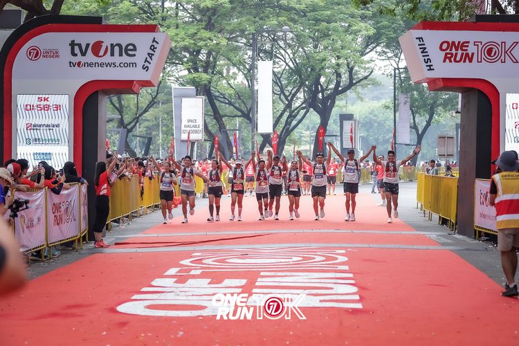 Race photo from ONE RUN 10K 2025