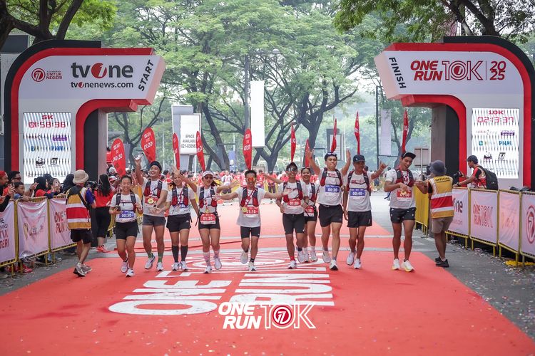 Race photo from ONE RUN 10K 2025