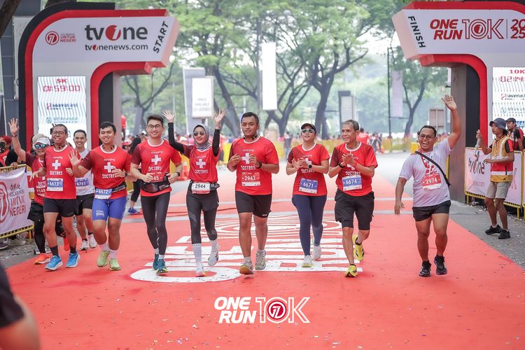Race photo from ONE RUN 10K 2025
