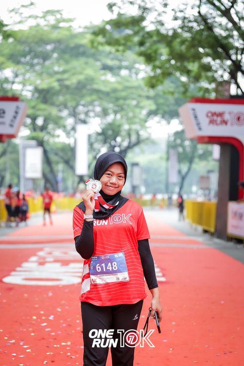 Race photo from ONE RUN 10K 2025