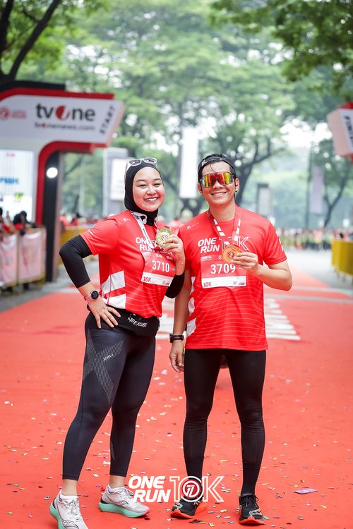 Race photo from ONE RUN 10K 2025