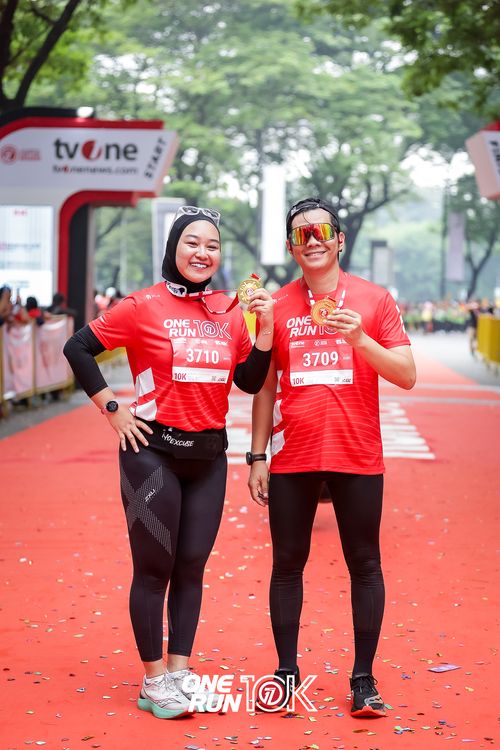 Race photo from ONE RUN 10K 2025