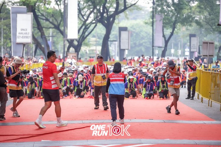 Race photo from ONE RUN 10K 2025