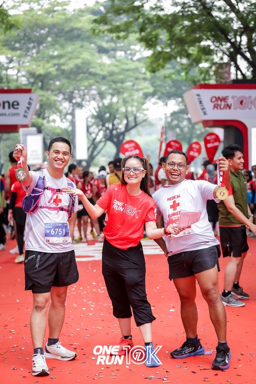 Race photo from ONE RUN 10K 2025