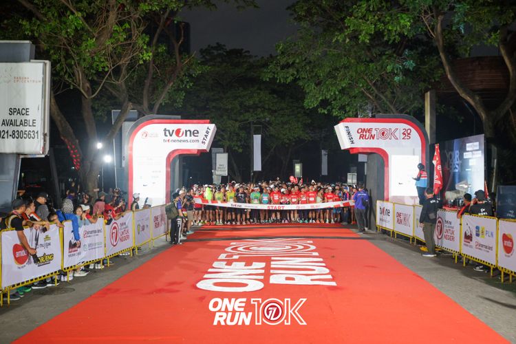 Race photo from ONE RUN 10K 2025