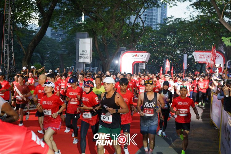 Race photo from ONE RUN 10K 2025