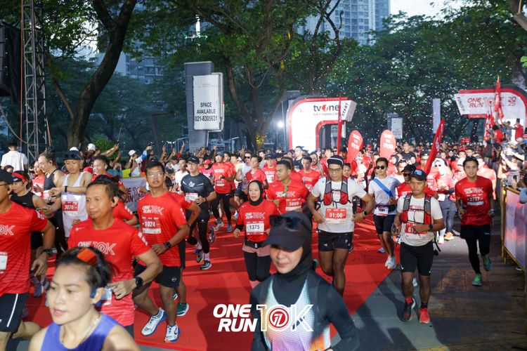 Race photo from ONE RUN 10K 2025