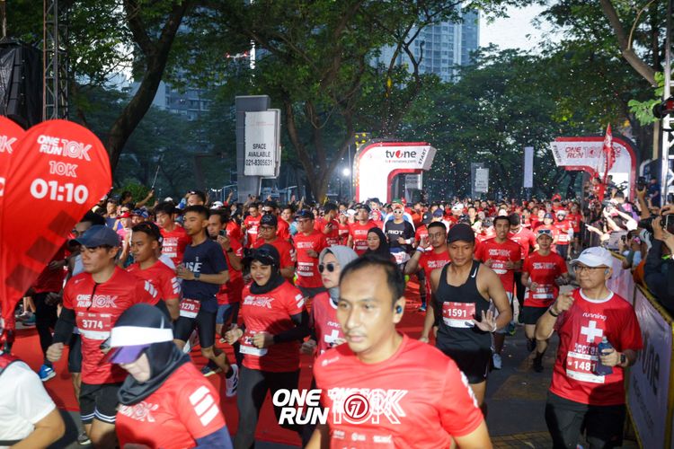 Race photo from ONE RUN 10K 2025