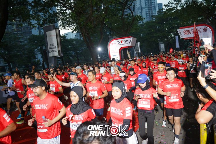 Race photo from ONE RUN 10K 2025
