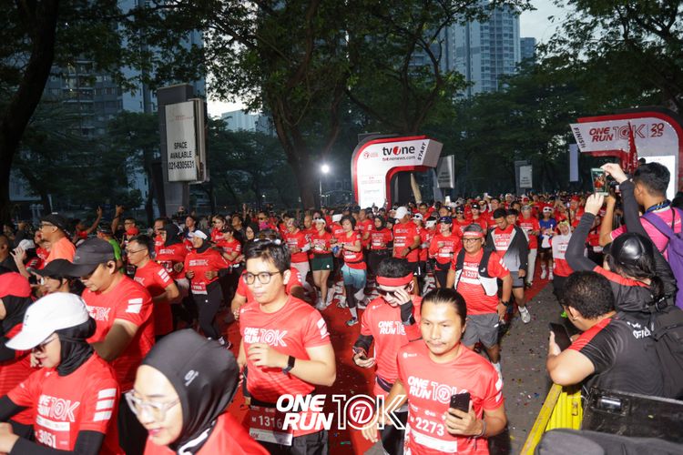 Race photo from ONE RUN 10K 2025