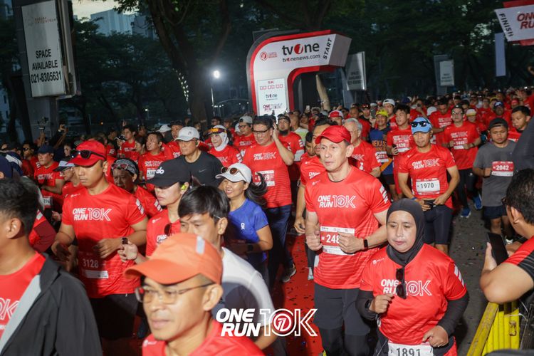 Race photo from ONE RUN 10K 2025