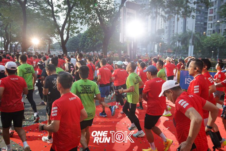 Race photo from ONE RUN 10K 2025