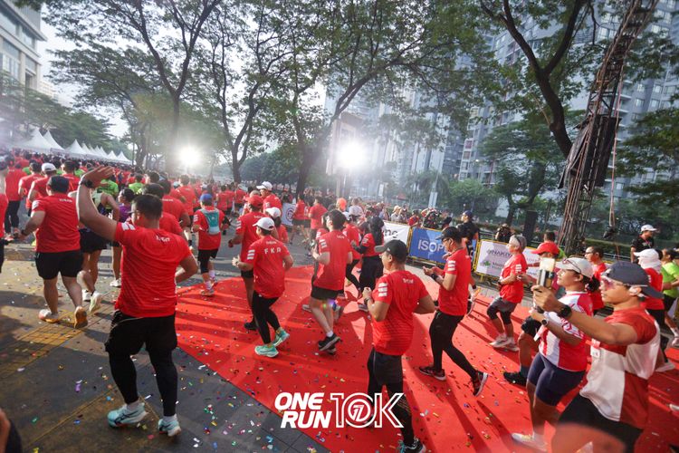 Race photo from ONE RUN 10K 2025