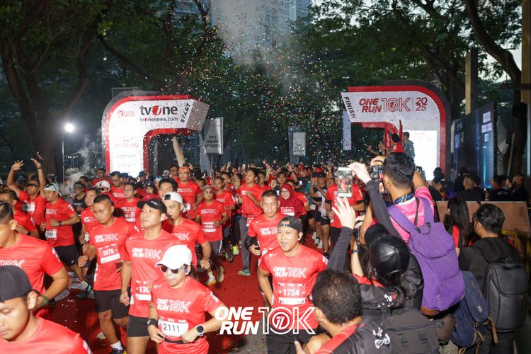 Race photo from ONE RUN 10K 2025
