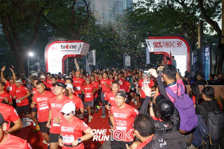 Race photo from ONE RUN 10K 2025