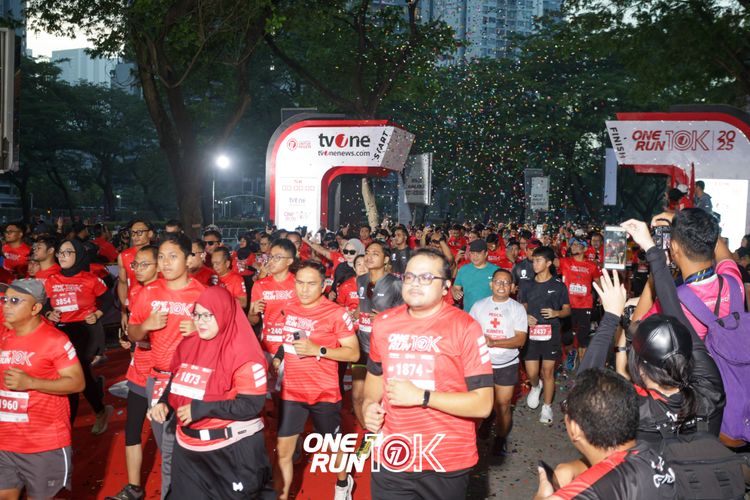 Race photo from ONE RUN 10K 2025