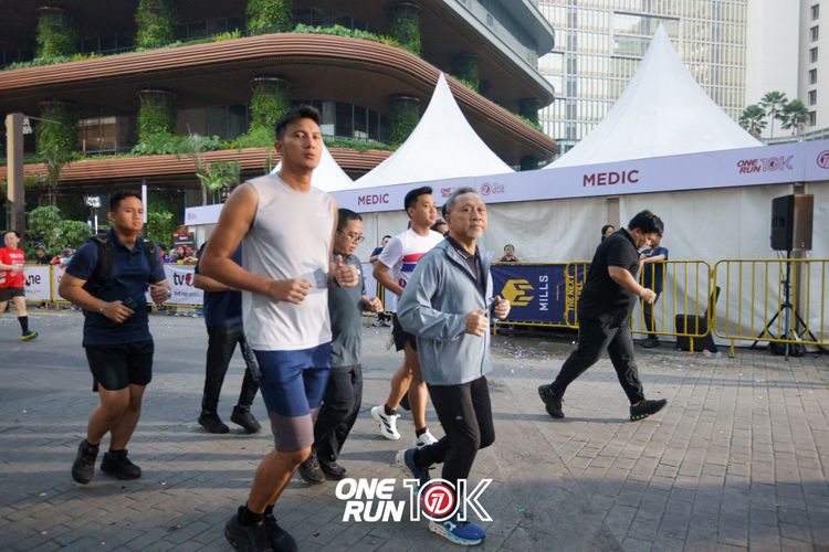 Race photo from ONE RUN 10K 2025