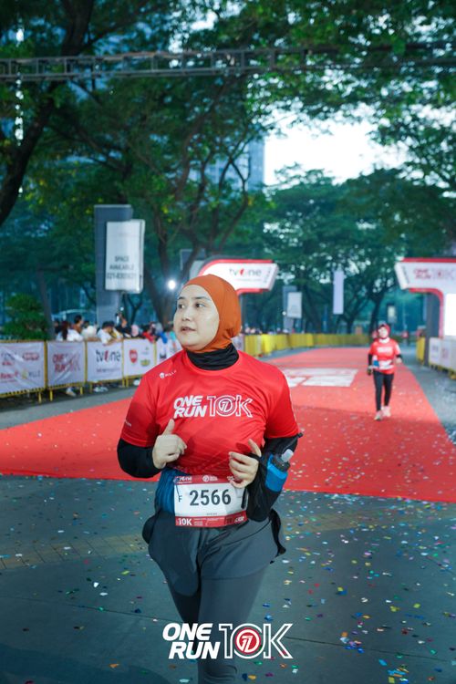 Race photo from ONE RUN 10K 2025