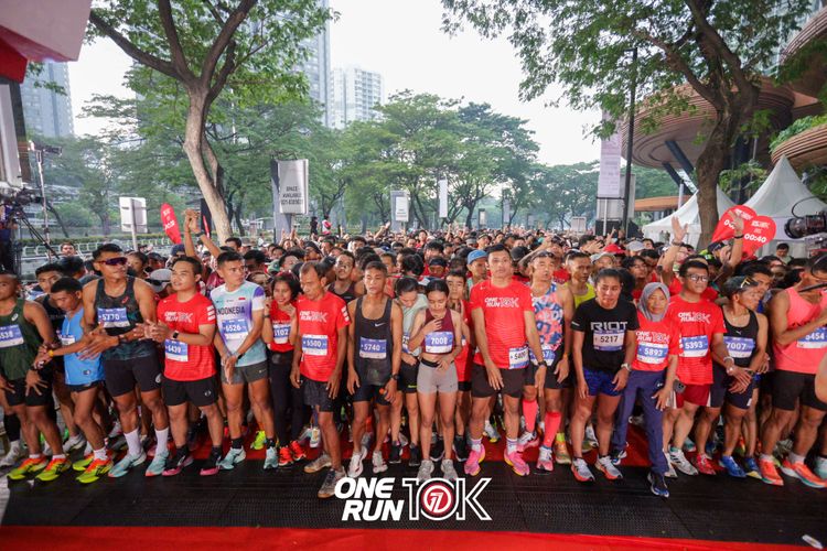 Race photo from ONE RUN 10K 2025