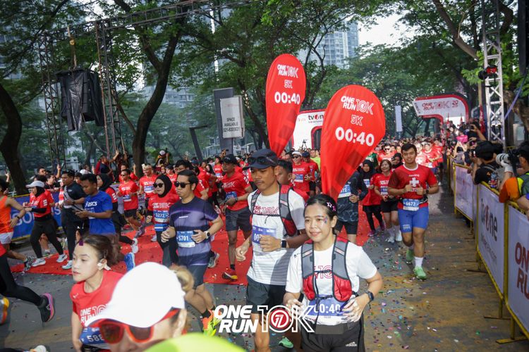 Race photo from ONE RUN 10K 2025
