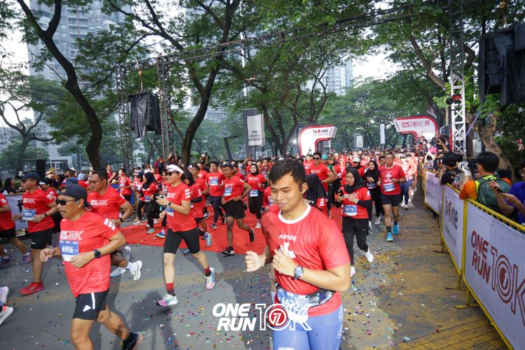 Race photo from ONE RUN 10K 2025
