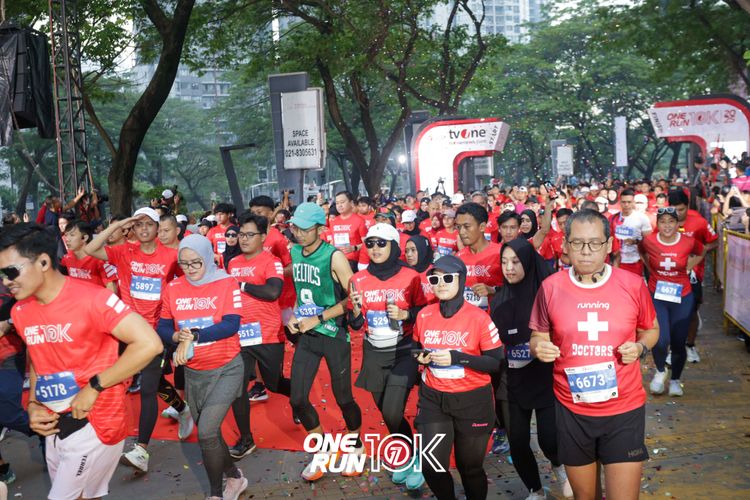 Race photo from ONE RUN 10K 2025