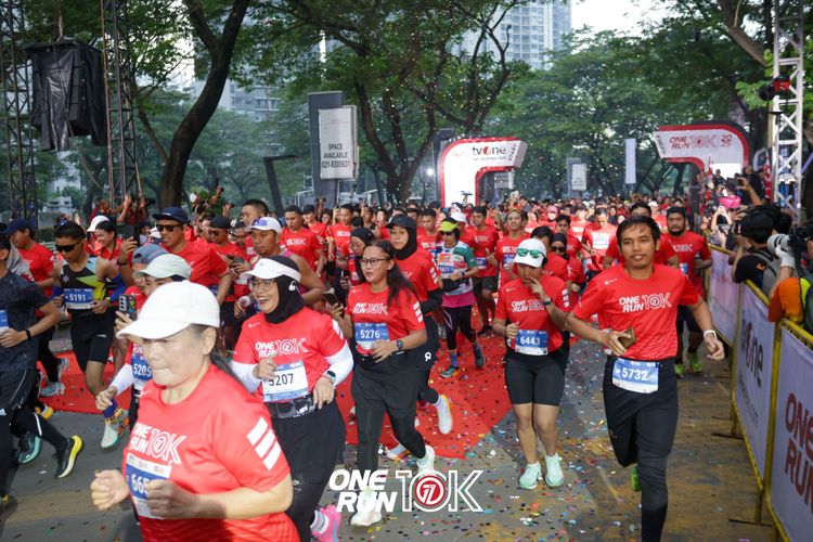 Race photo from ONE RUN 10K 2025