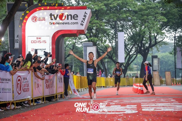 Race photo from ONE RUN 10K 2025