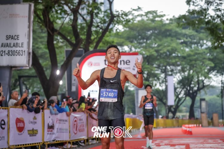 Race photo from ONE RUN 10K 2025
