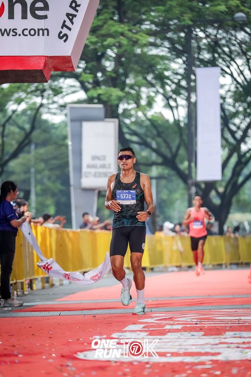 Race photo from ONE RUN 10K 2025