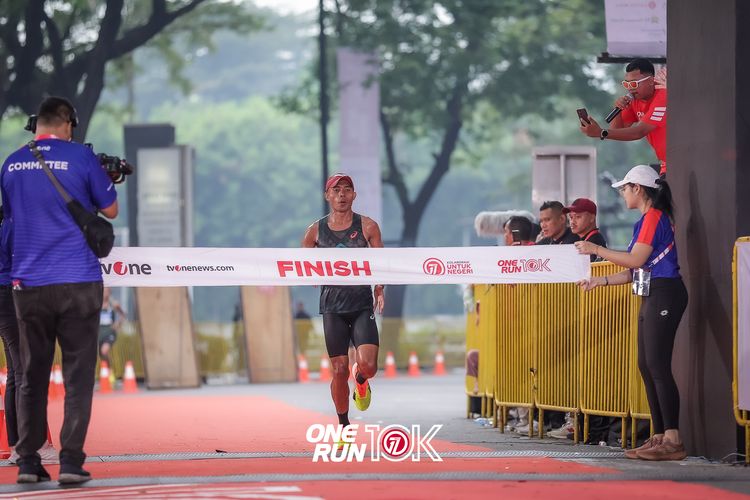 Race photo from ONE RUN 10K 2025