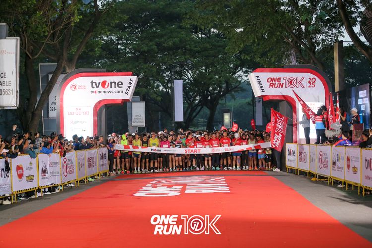 Race photo from ONE RUN 10K 2025
