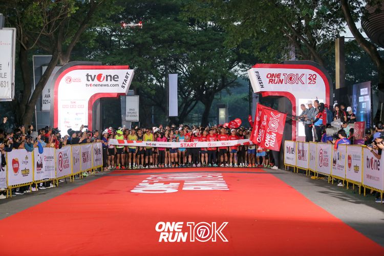 Race photo from ONE RUN 10K 2025
